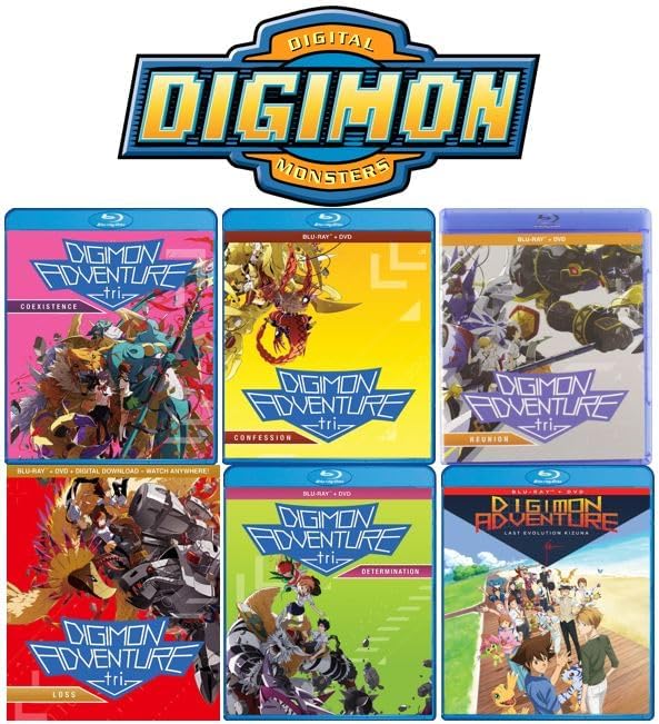 Amazon.com: Digimon Complete Series DVD Collection Season 1-4 Box